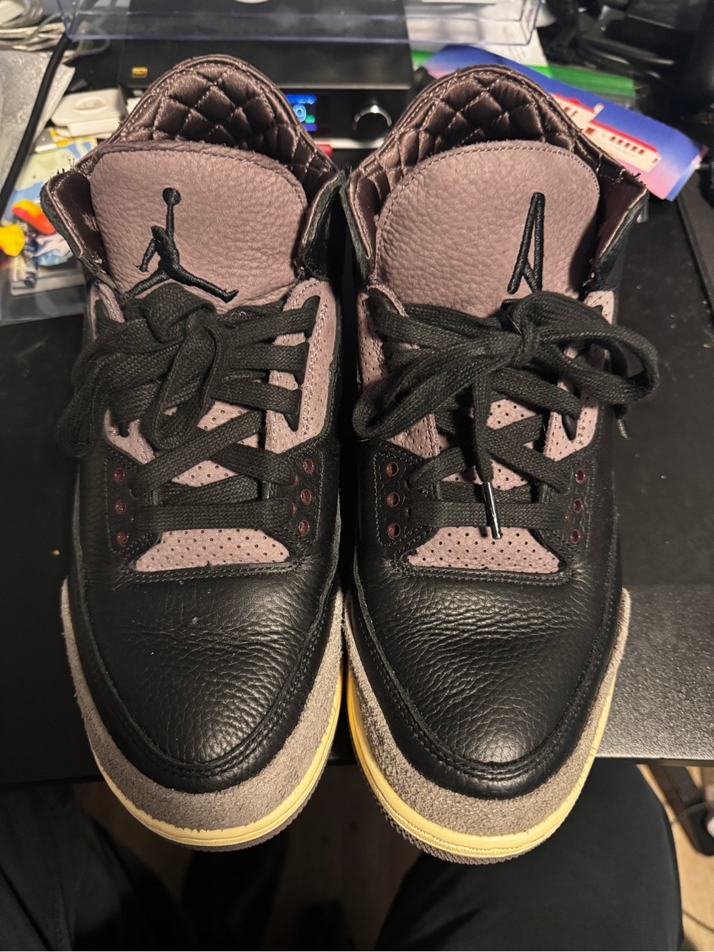 A ma maniere Jordan 3 black size 11.5 men’s